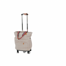 Load image into Gallery viewer, DELTA ROLLING TOTE BAG