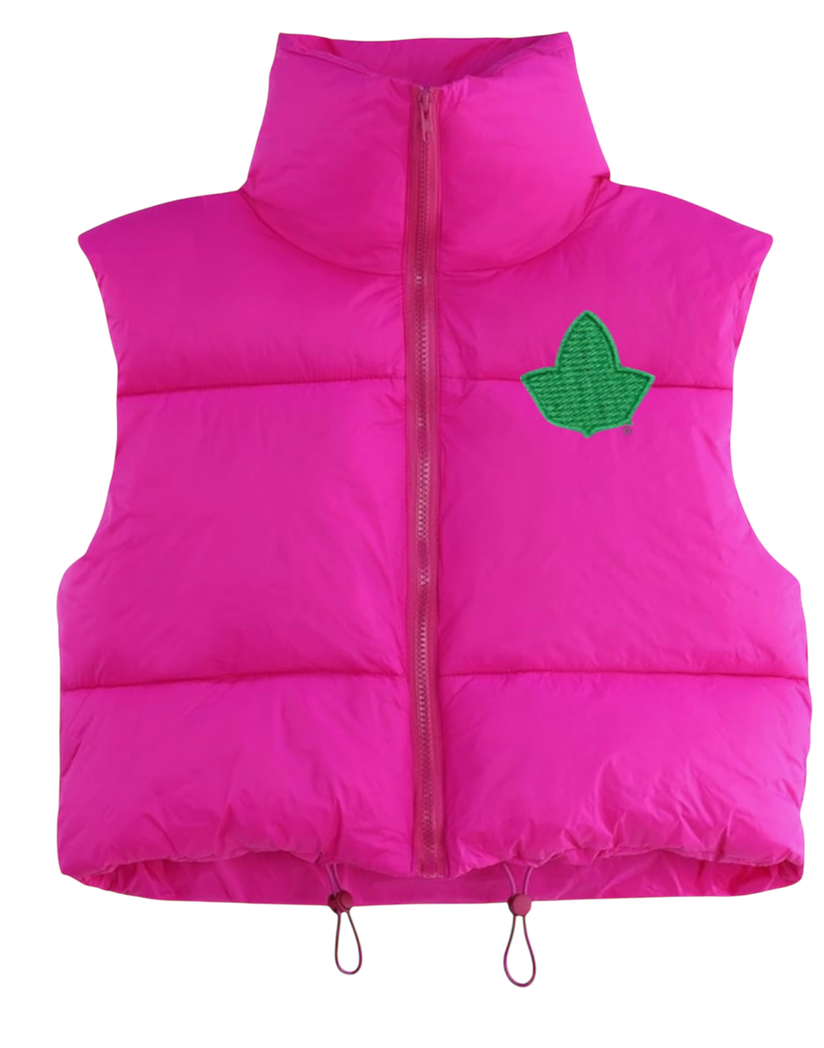 Hot Pink Vest w/ Ivy – Z's Custom Creations