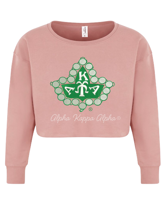 CROP IVY SWEATSHIRT
