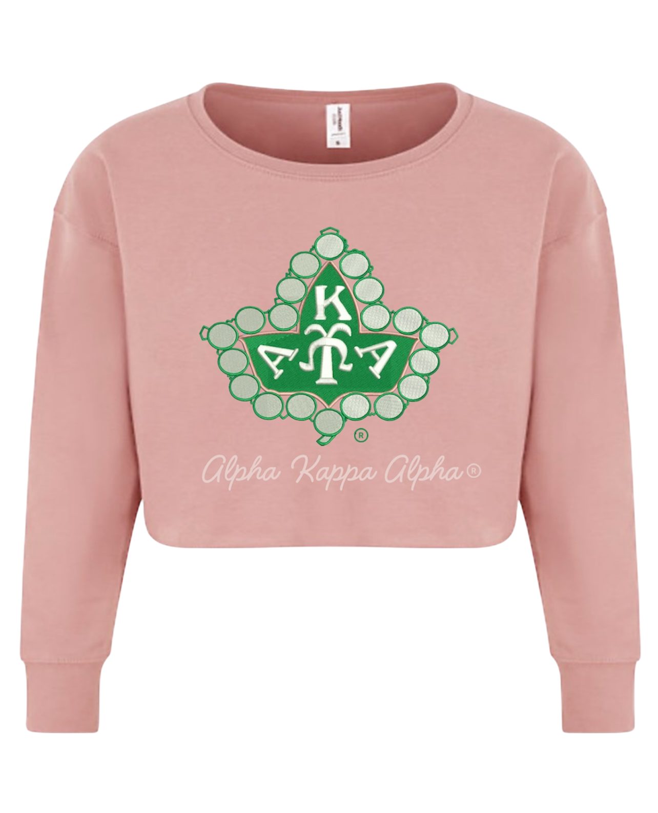 CROP IVY SWEATSHIRT