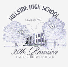 Load image into Gallery viewer, HHS C/O 89’ Reunion Tee
