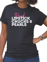 Load image into Gallery viewer, PINK LIPS, CHUCKS &amp; PEARLS