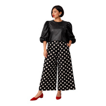 Load image into Gallery viewer, Leather Ruffle Top
