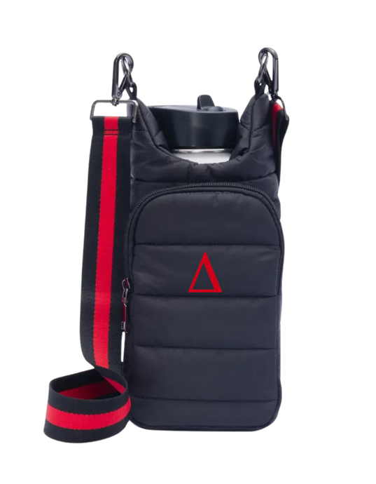 Black Hydrobag with Red & Black Strap