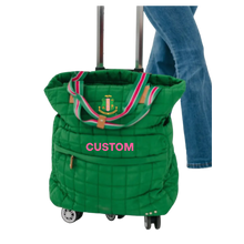 Load image into Gallery viewer, AKA ROLLING TOTE BAG