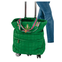 Load image into Gallery viewer, AKA ROLLING TOTE BAG