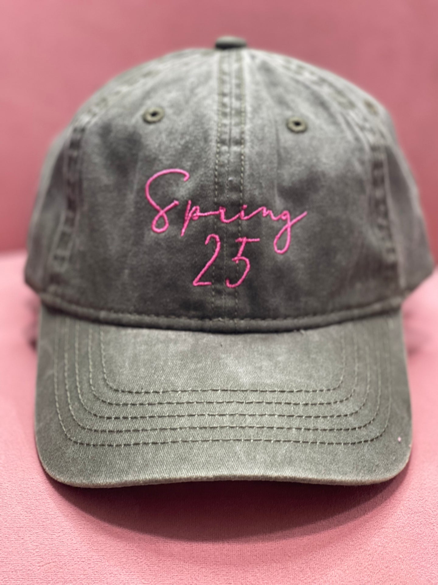 SPR 25 Green Washed Cap