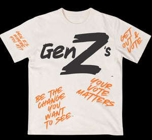 GenZ’s Graffiti Vote Tee