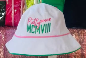 Pretty Since 1908 Bucket Hat