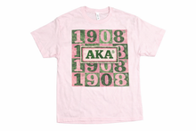 Load image into Gallery viewer, AKA Inspired Graphic Tee 4-Pack