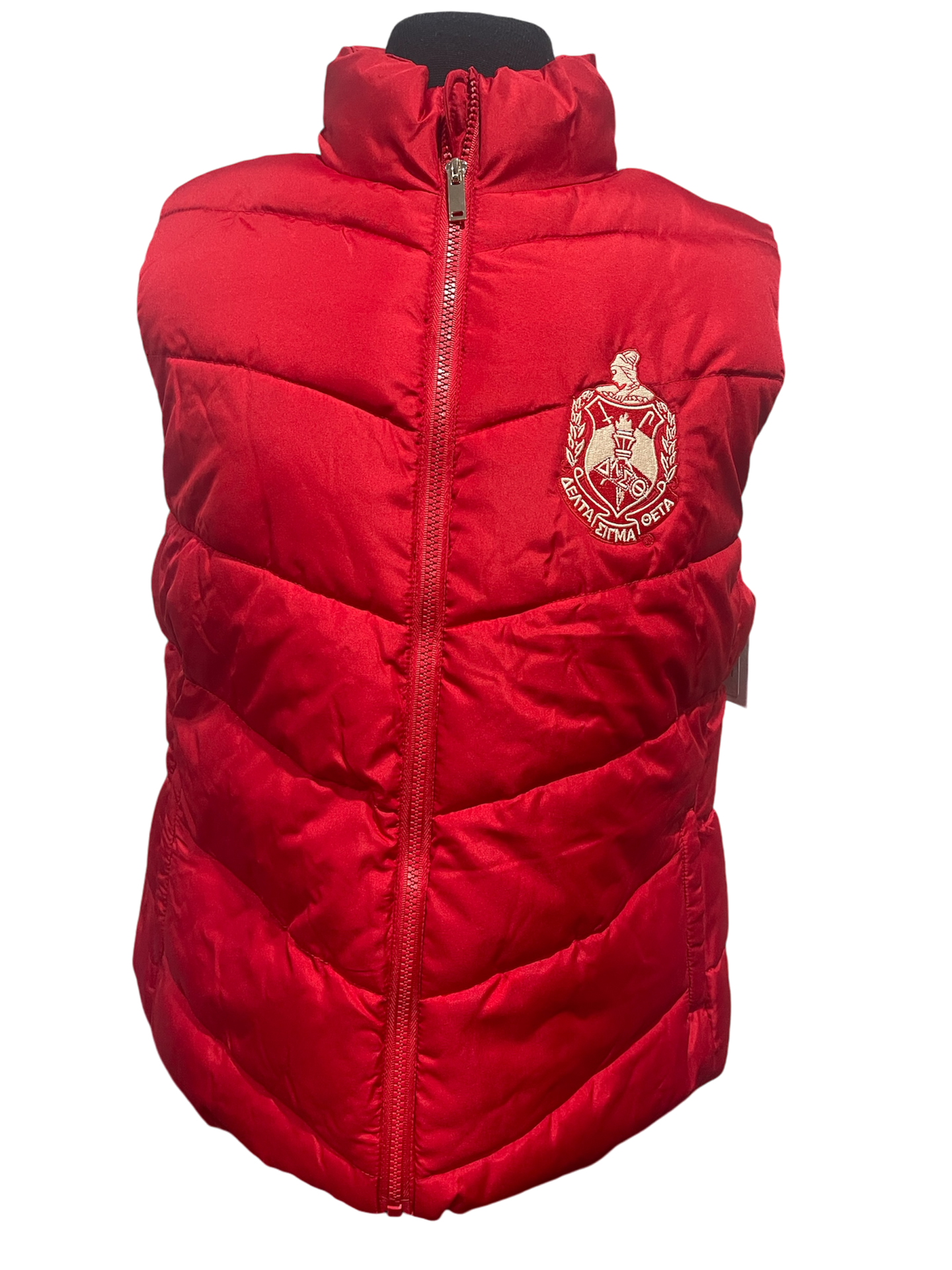 Red Puff Vest
