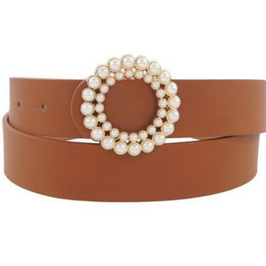 Pearl Buckle Belt