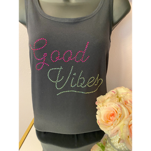 Good Vibes Bling Tee