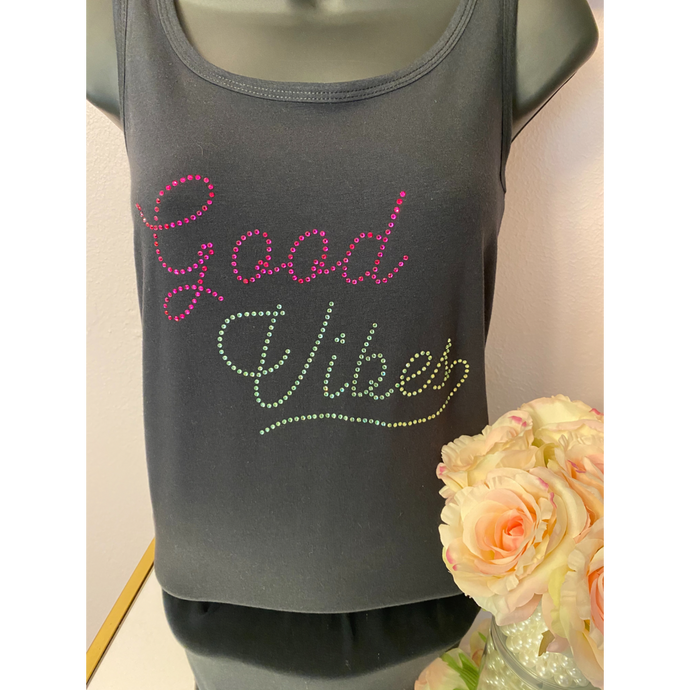 Good Vibes Bling Tee