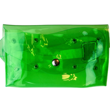 Load image into Gallery viewer, See Thru Green Fanny Pack