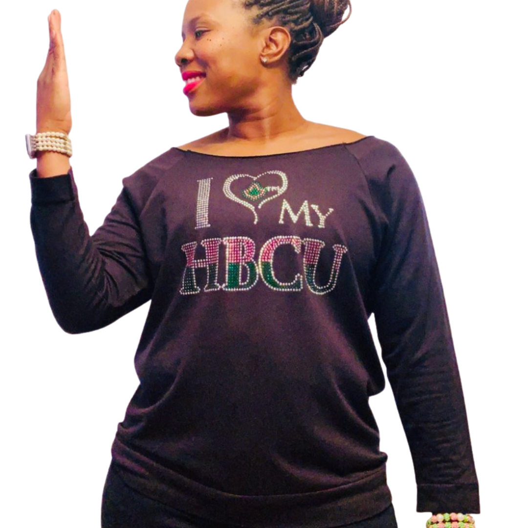 I LOVE MY HBCU Off The Shoulder