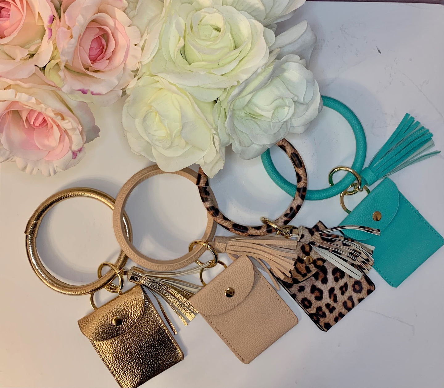 Arm Candy Bangle Keychain with Wallet