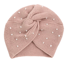 Load image into Gallery viewer, Pearl Twisted Beanie