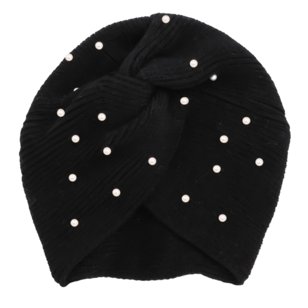 Pearl Twisted Beanie