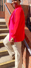 Load image into Gallery viewer, AKA PINK GOES RED BLAZER