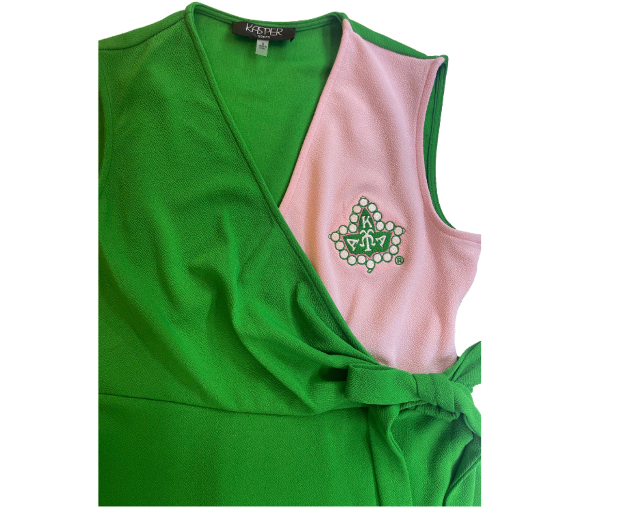 AKA PINK AND GREEN DRESS AKA PINK AND GREEN DRESS