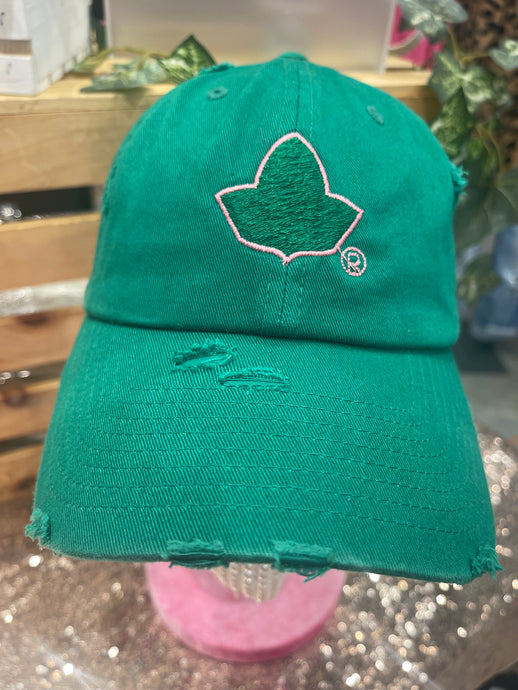 GREEN IVY LEAF HAT