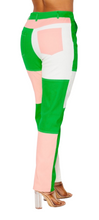 Load image into Gallery viewer, Pink &amp; Green Pants